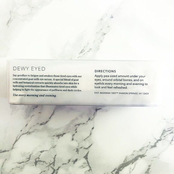 NIB Dewy Eyed Illuminating Eye Serum - Beekman 1802 - Picture 6 of 10